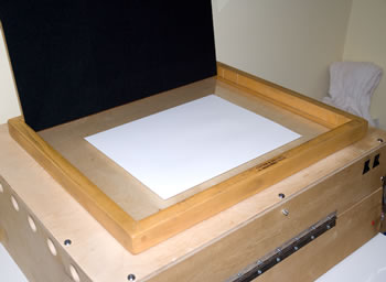 platinum-palladium printing-dry workspace